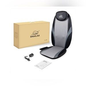 Snailax Back Massager Chair with Heat, Deep Tissue, Shiatsu, Kneading, etc.